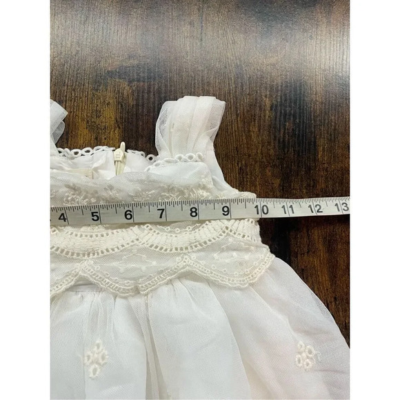 Lace Baby Girl Baptism / Christening Dress  Size 6-9 months - Picture 8 of 14